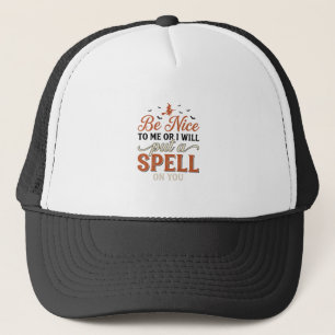 Casquette Citation de sort de sorcière drôle Conception de v