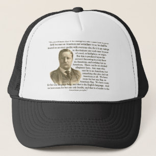 Casquette Citation de Teddy Roosevelt