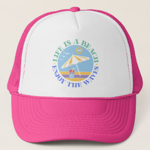 Casquette Citation d'été Boho Retro