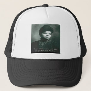 Casquette Citation d'Ida B Wells & Truth
