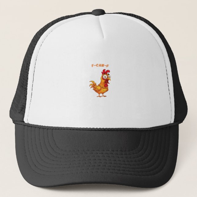 Casquette Citation drôle classique F-Caw-F (Devant)