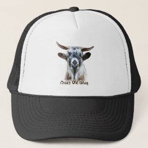 Casquette Citation drôle de vieille ferme d'animaux de chèvr
