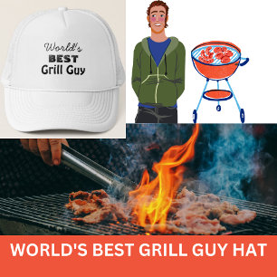 Casquette Citation du meilleur grill du monde masculin