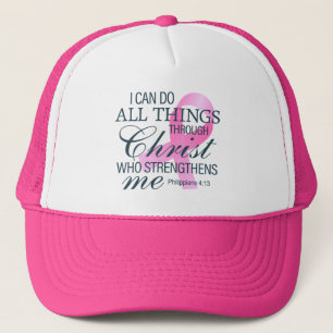 Casquette Citation inspirante Sensibilisation au cancer du s