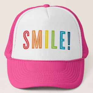 Casquette citation motivante de type couleur gras minimal SM