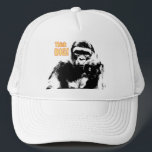 Casquette Citation Motivationnelle Élégante Pop Art Moderne<br><div class="desc">Citation Motivationnelle Élégante Pop Art Moderne Gorilla Modèle Trucker Chapeau.</div>