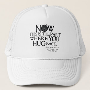 Casquette Citation surnaturelle "Accrocher"