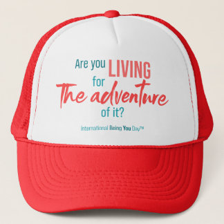 Casquette Citations de la Journée internationale de l'Être v