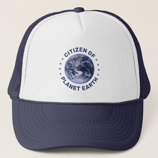 Casquette Citoyen de la planète Terre (Devant)