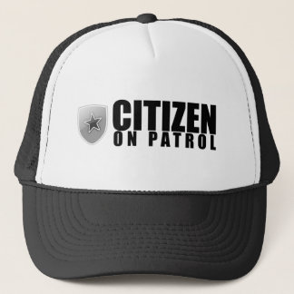Casquette Citoyen sur la patrouille