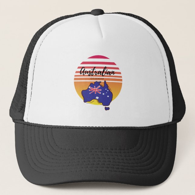 Casquette Citoyenneté australienne (Devant)