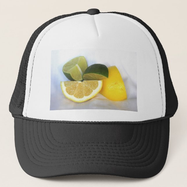 Casquette Citron et chaux (Devant)