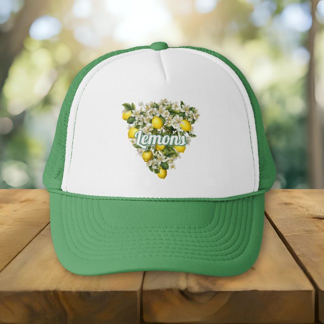Casquette Citrons (Créateur téléchargé)