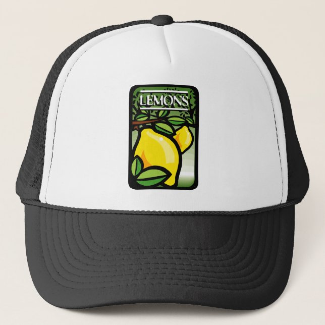 Casquette Citrons (Devant)