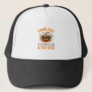 Casquette Citrouille la plus cool d'Halloween dans le patch 