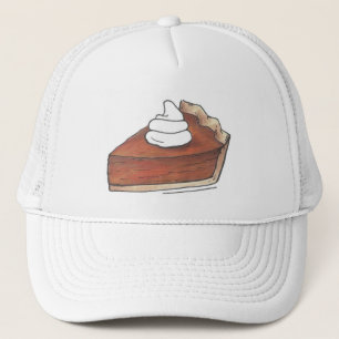 Casquette Citrouille Pie Slice Thanksgiving Dessert Boulange