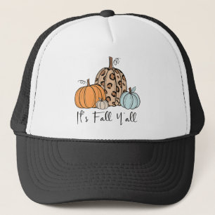 Casquette Citrouille tendance d'automne Citation “C'est l'