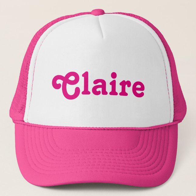 Casquette Claire (Devant)
