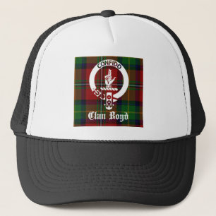 Casquette Clan Boyd Crest Tartan