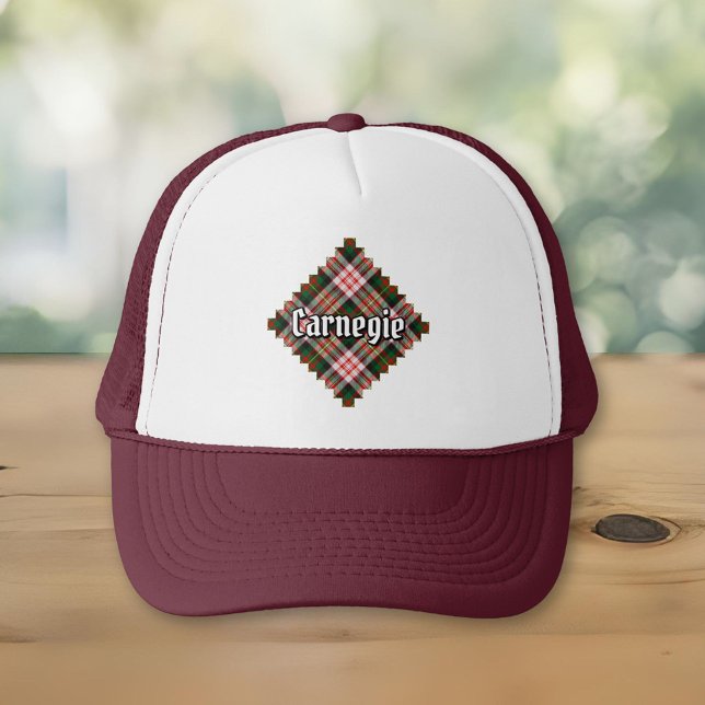 Casquette Clan Carnegie robe Tartan (Créateur téléchargé)