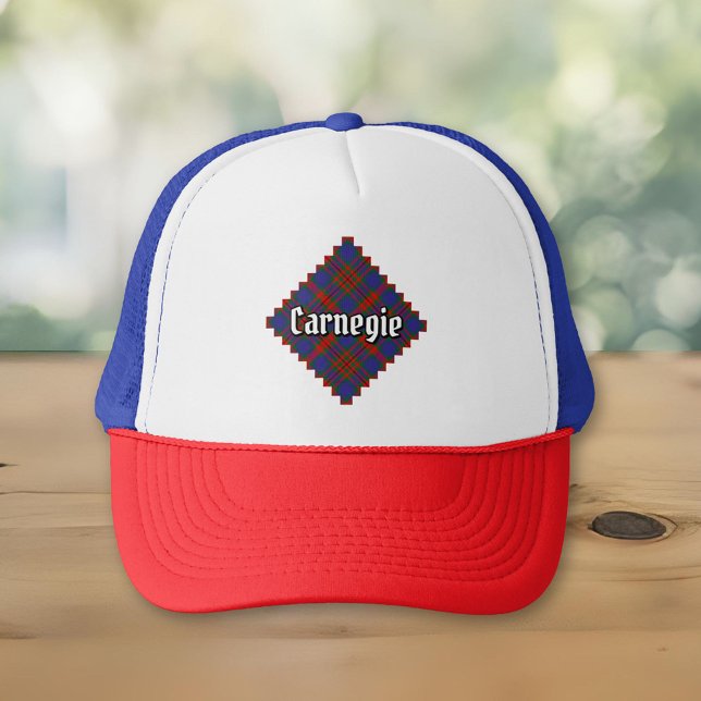 Casquette Clan Carnegie Tartan (Créateur téléchargé)