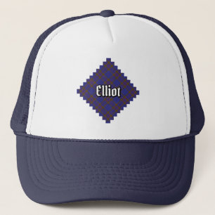 Casquette Clan Elliot Trucker Tartan Moderne