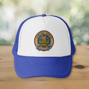 Casquette Clan Keith Crest sur Tartan Trucker Hat