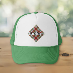Casquette Clan MacAlister robe Tartan Trucker Chapeau