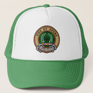 Casquette Clan MacArthur Crest sur Tartan