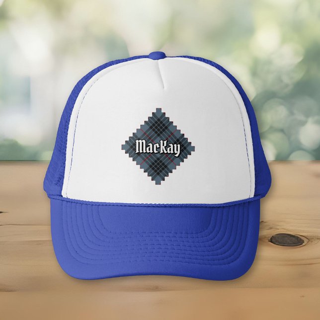 Casquette Clan MacKay Blue Tartan (Créateur téléchargé)