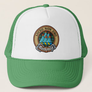 Casquette Clan MacKenzie Crest au-dessus du chapeau de camio