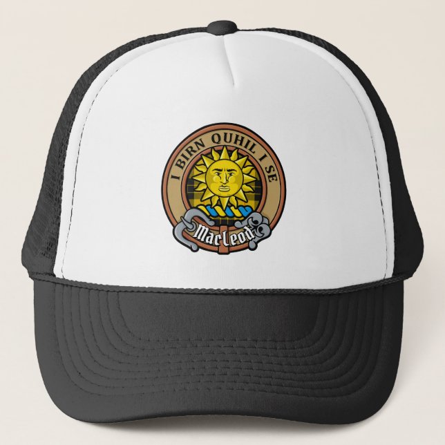 Casquette Clan MacLeod de Lewis Crest (Devant)