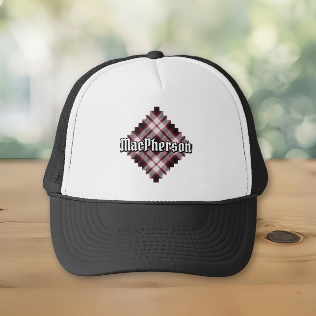 Casquette Clan MacPherson Chasse Tartan Trucker Chapeau (Créateur téléchargé)