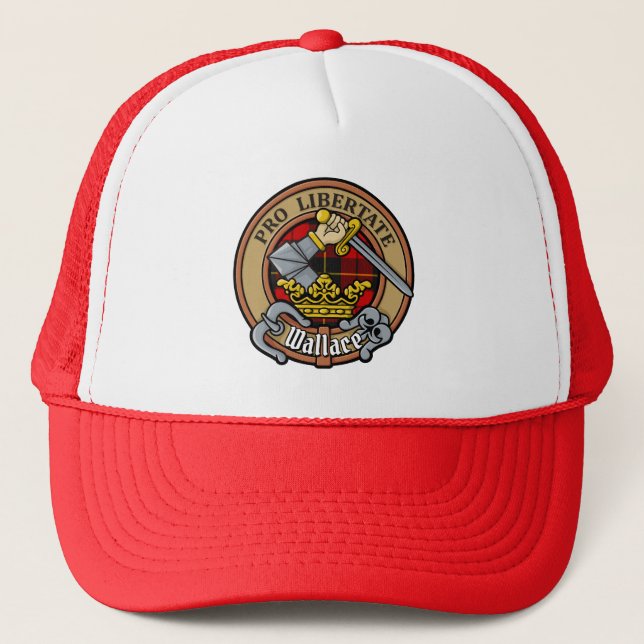 Casquette Clan Wallace Crest Trucker Chapeau (Devant)