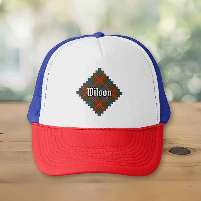 Casquette Clan Wilson Modern Tartan (Créateur téléchargé)