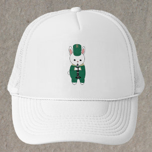 Casquette Clarinet Marching Band Lapin Vert Or