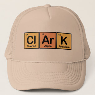 Casquette Clark a fait des éléments