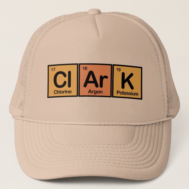 Casquette Clark a fait des éléments (Devant)