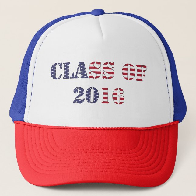 Casquette Classe de diplômés de 2016 (Devant)