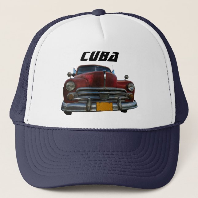 Casquette Classic American Car à Vinales, Cuba (Devant)