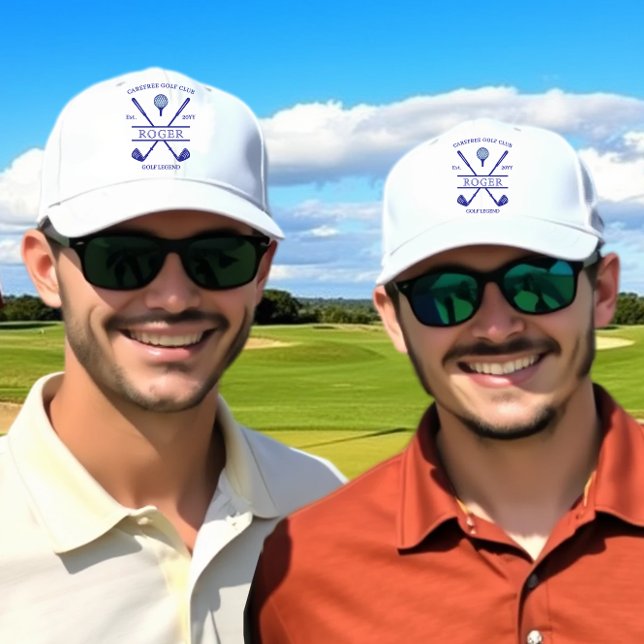 Casquette Classic Golf Club Nom Deep Blue (Créateur téléchargé)