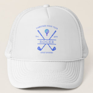 Casquette Classic Golf Club Nom Modern Blue