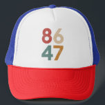 Casquette Classic Vintage 80s Style 86 47 Anti Trump<br><div class="desc">Classic Vintage 80s Style 86 47 Anti Trump</div>