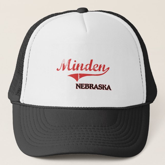 Casquette Classique de ville de Minden Nébraska (Devant)