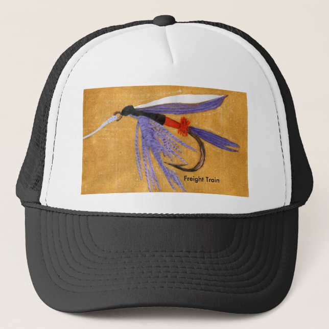 Casquette classique de vol de truite "train de mar (Devant)