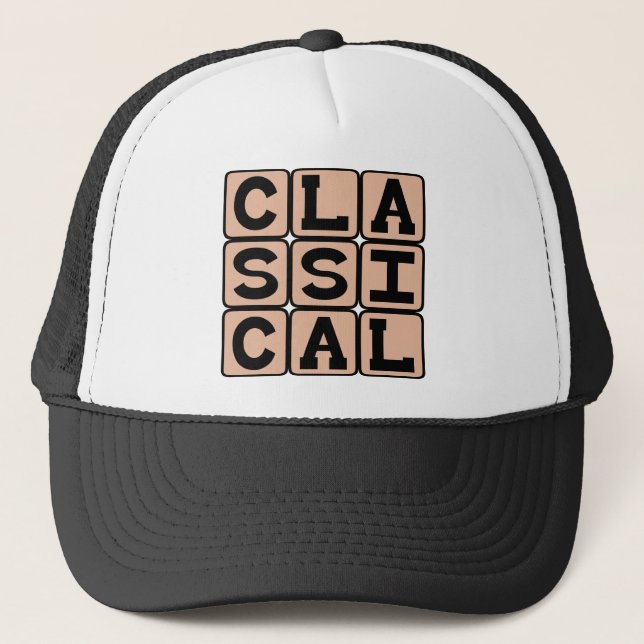 Casquette Classique, Genre musical (Devant)