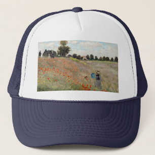 Casquette Claude Monet - Champ de coquelicots