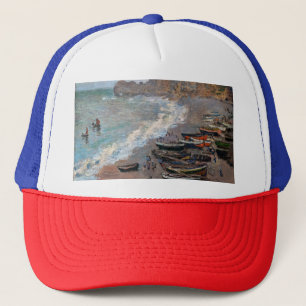 Casquette Claude Monet - La plage d'Etretat