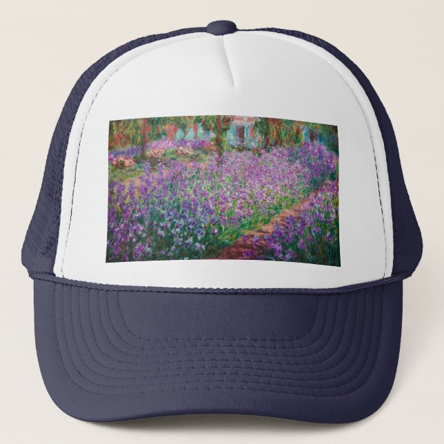 Casquette Claude Monet - Le jardin de l'artiste à Giverny (Devant)