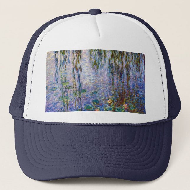 Casquette Claude Monet - Nymphéas (Devant)
